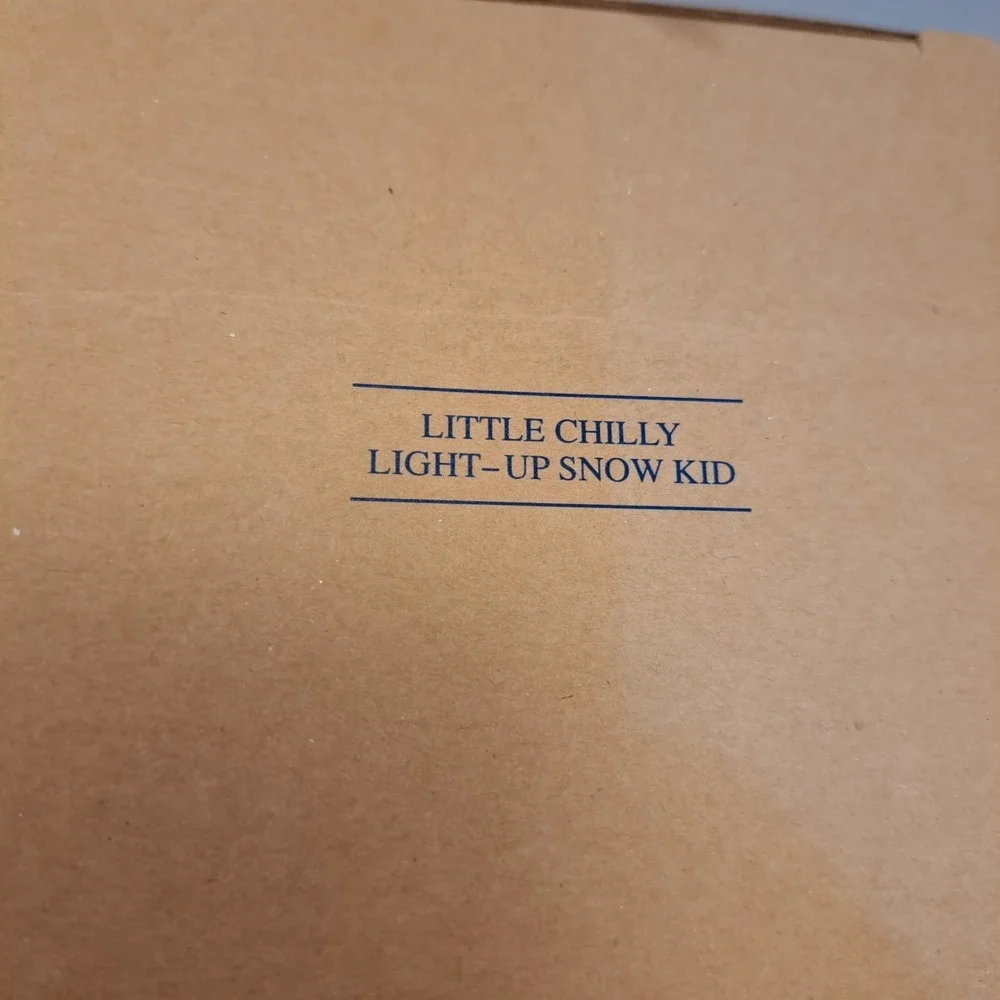 Vintage - Avon Little Chilly Light Up Snowkid  Winter *Lights not Working